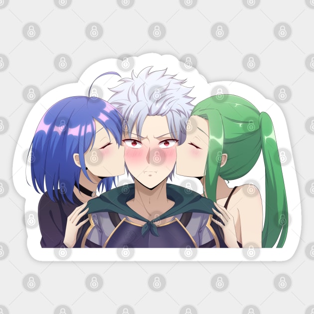 Quincy, Miki & Myr Sticker by Lazy Phoenix